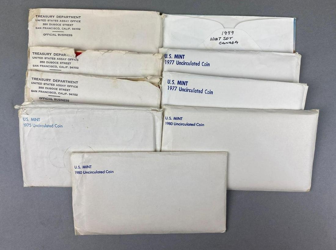 Group of 9 Coin Proof Sets (1 of 4)