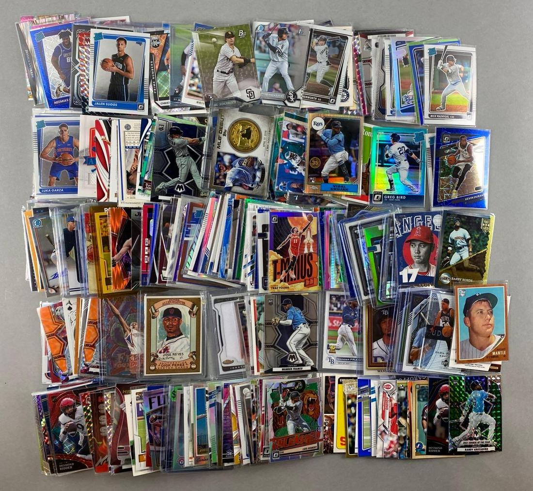 Group of 200+ Assorted Sports Cards (1 of 3)