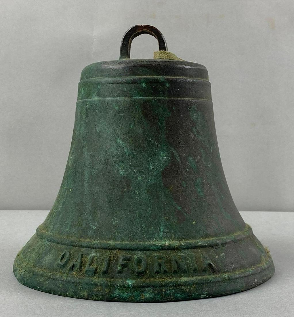 Bronze California School Bell (1 of 4)