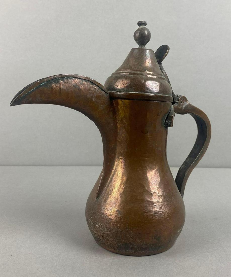 Middle Eastern Dallah Copper Coffee Pot (1 of 6)