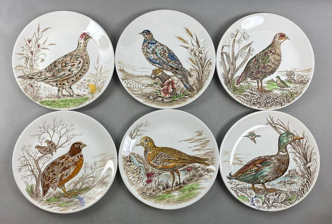 Group of 6 Wild Birds of Heath and Moorland Collectors Plates (1 of 4)