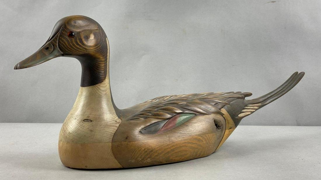 Ducks Unlimited Tom Taber Special Edition Wood Duck Decoy