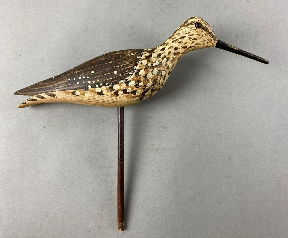 WFK Eskimo Curlew Wood Decoy (1 of 3)