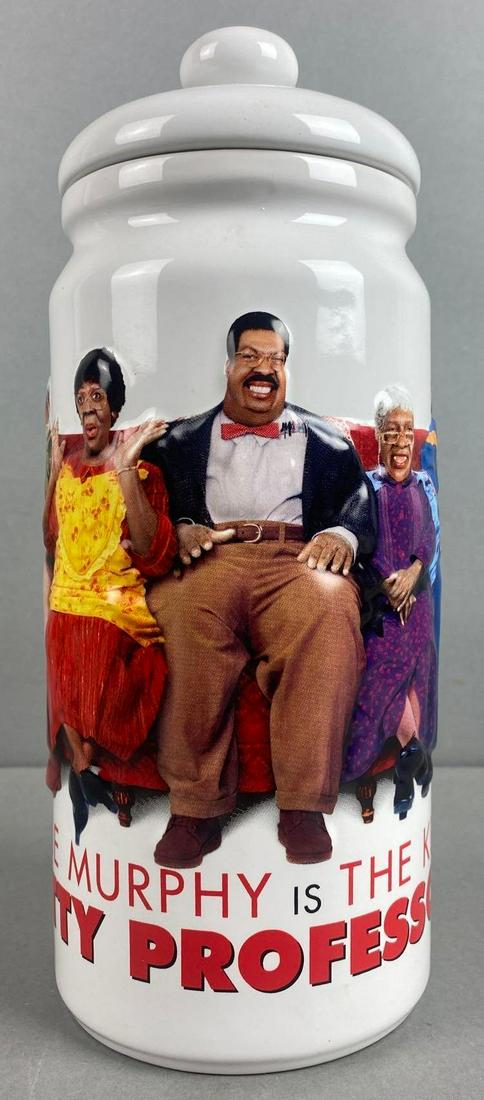 Eddie Murphy is the Klumps Nutty Professor 2 Porcelain Cookie Jar: 11 1/2 x 4 inches