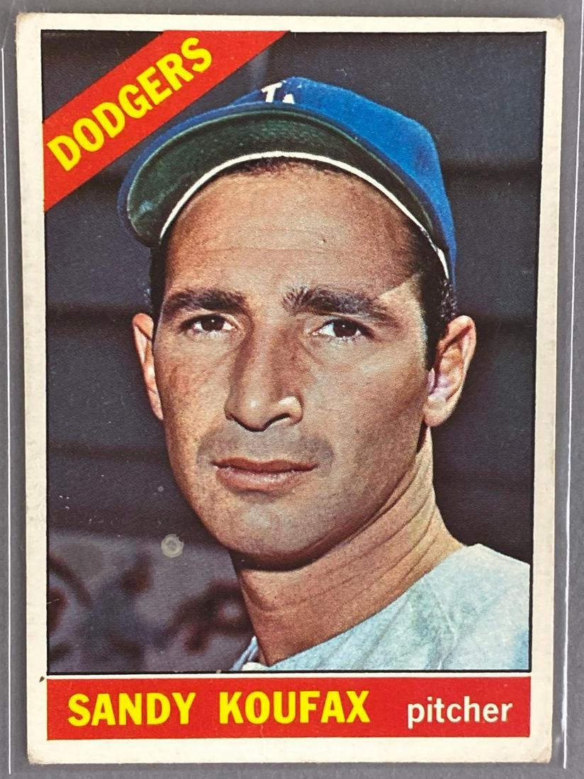 1966 Topps Sandy Koufax #100 (1 of 2)