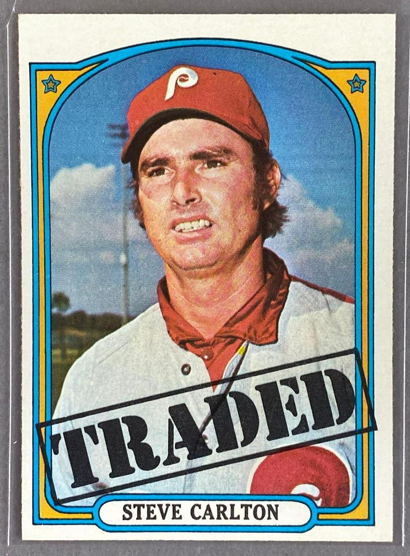 1972 Topps Steve Carlton Traded #751 (1 of 2)