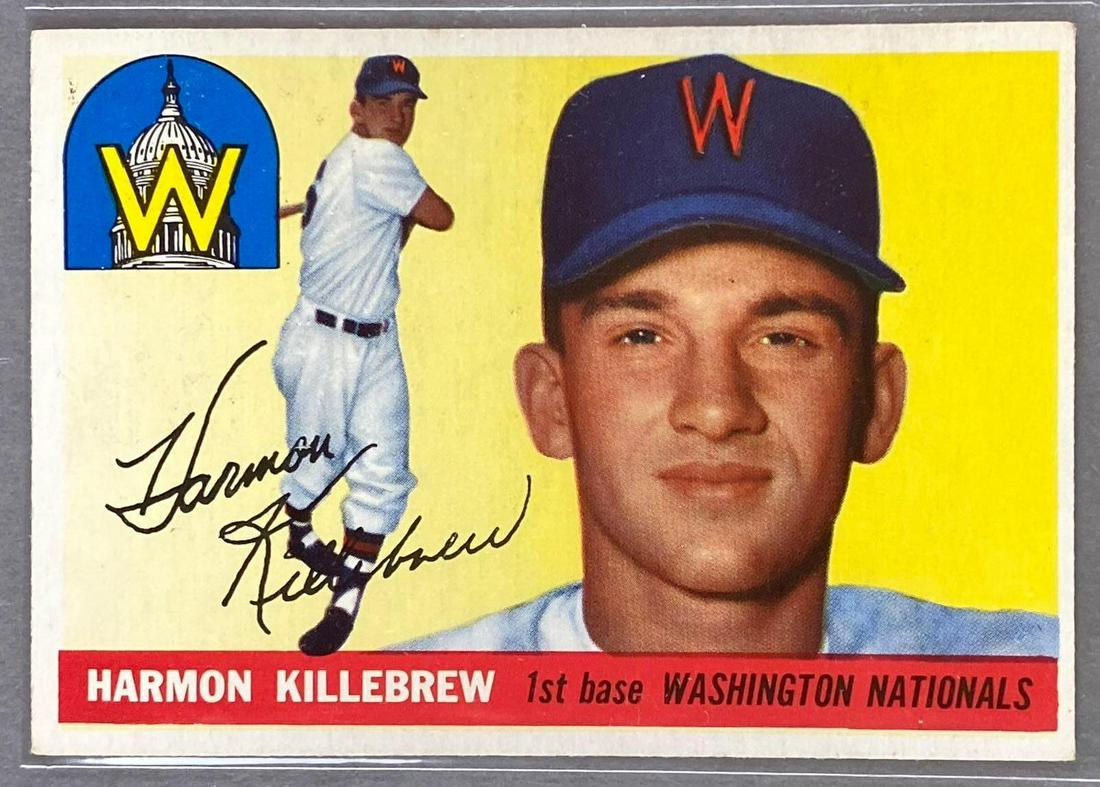 1955 Harmon Killebrew #124 Rookie (1 of 2)