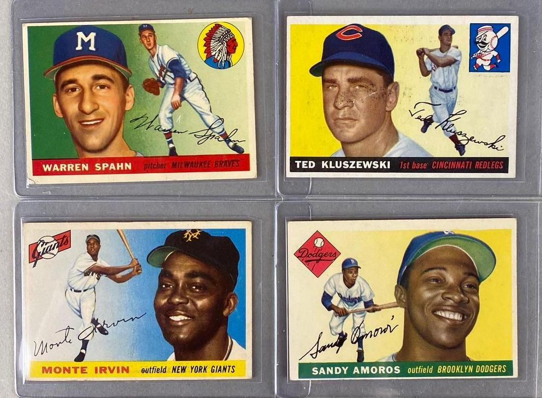 4 - 1955 Topps Baseball HOF and Star Cards (1 of 2)