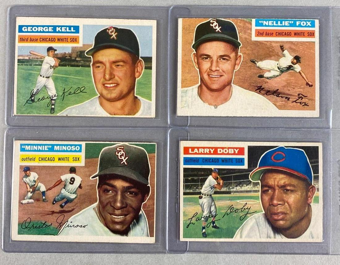 4 - 1956 Topps Chicago White Sox HOFs and Star Cards (1 of 2)