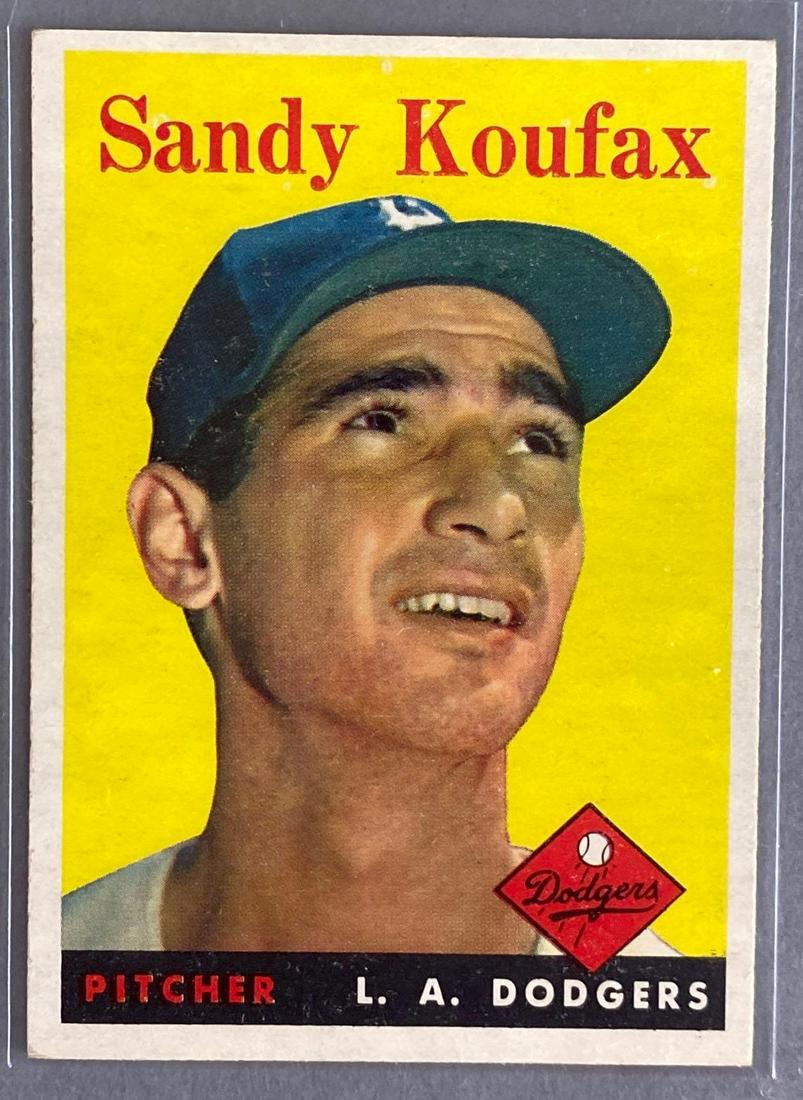 1958 Topps Sandy Koufax #187 (1 of 2)