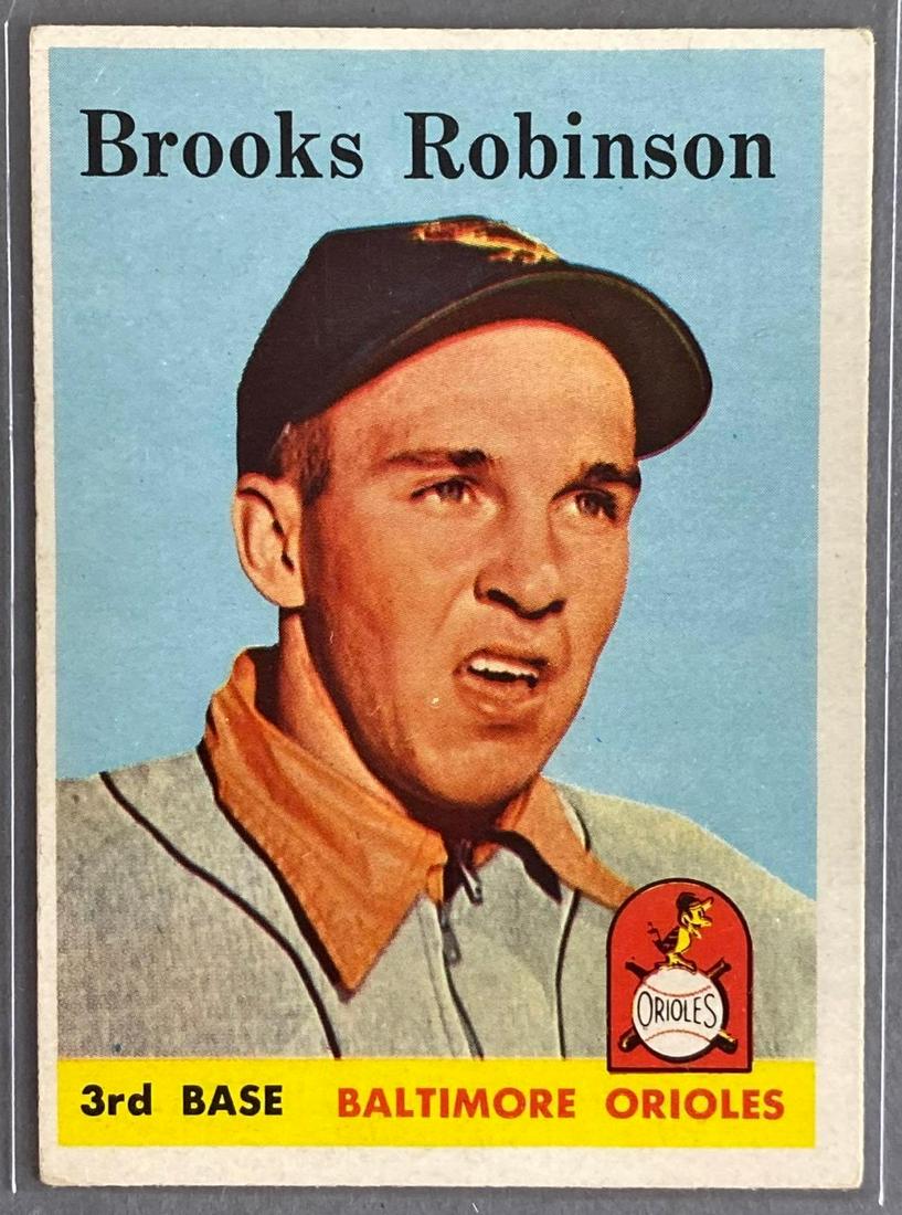 1958 Topps Brooks Robinson #307 2nd Year (1 of 2)