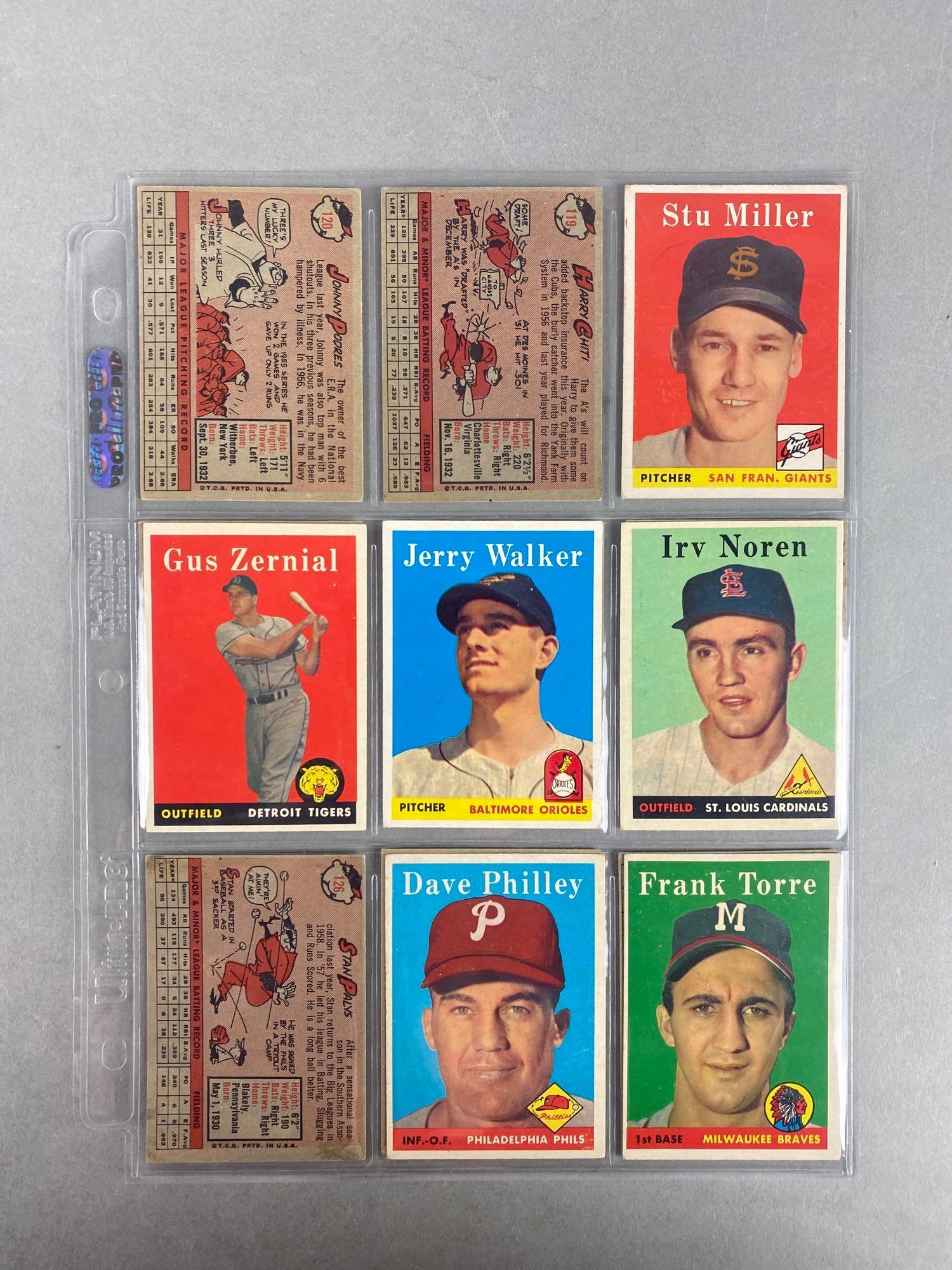 79 - 1958 Topps Baseball Series 2 Set Break (1 of 10)