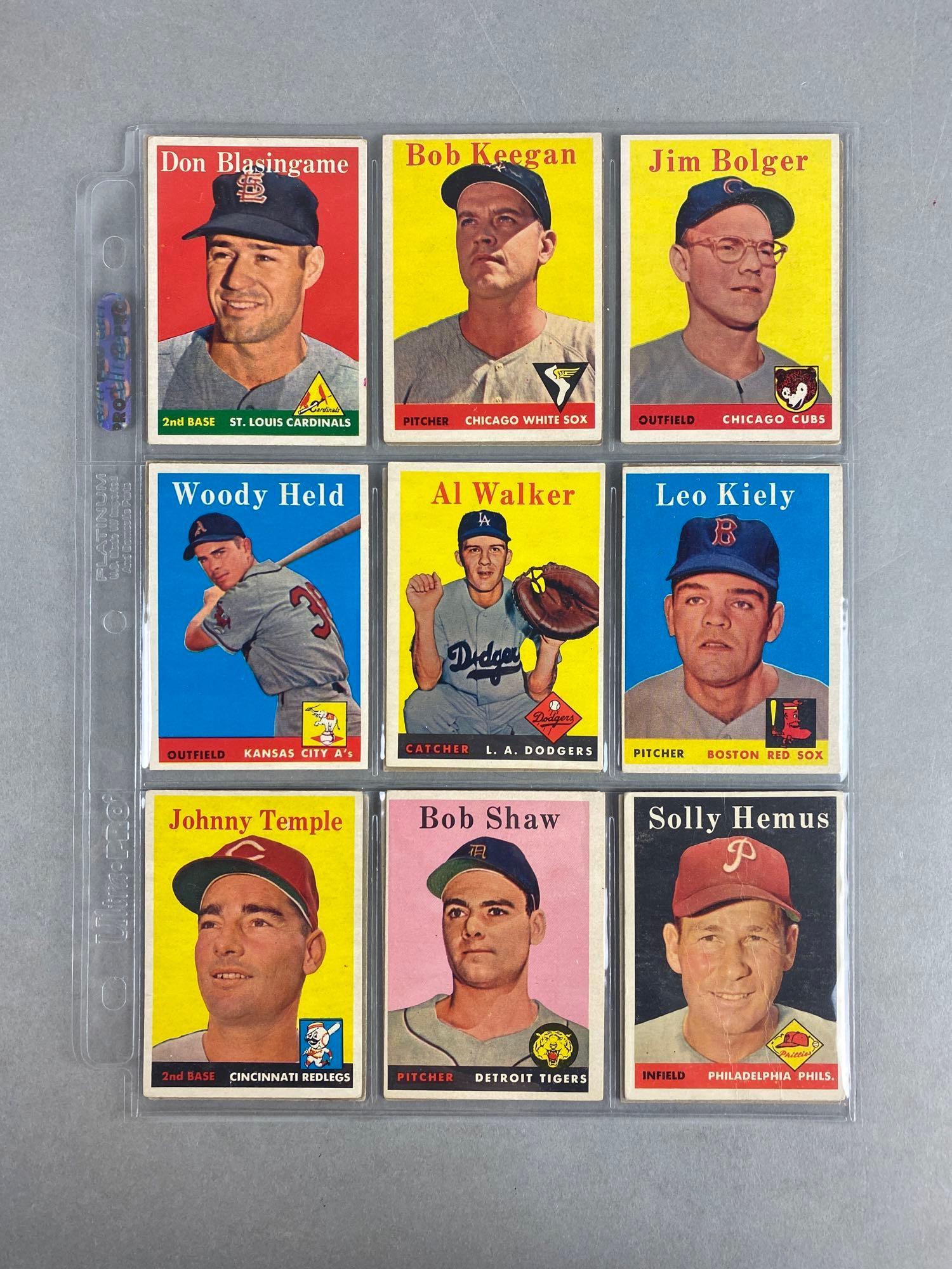 85 - 1958 Topps Baseball Series 3 Set Break (1 of 10)