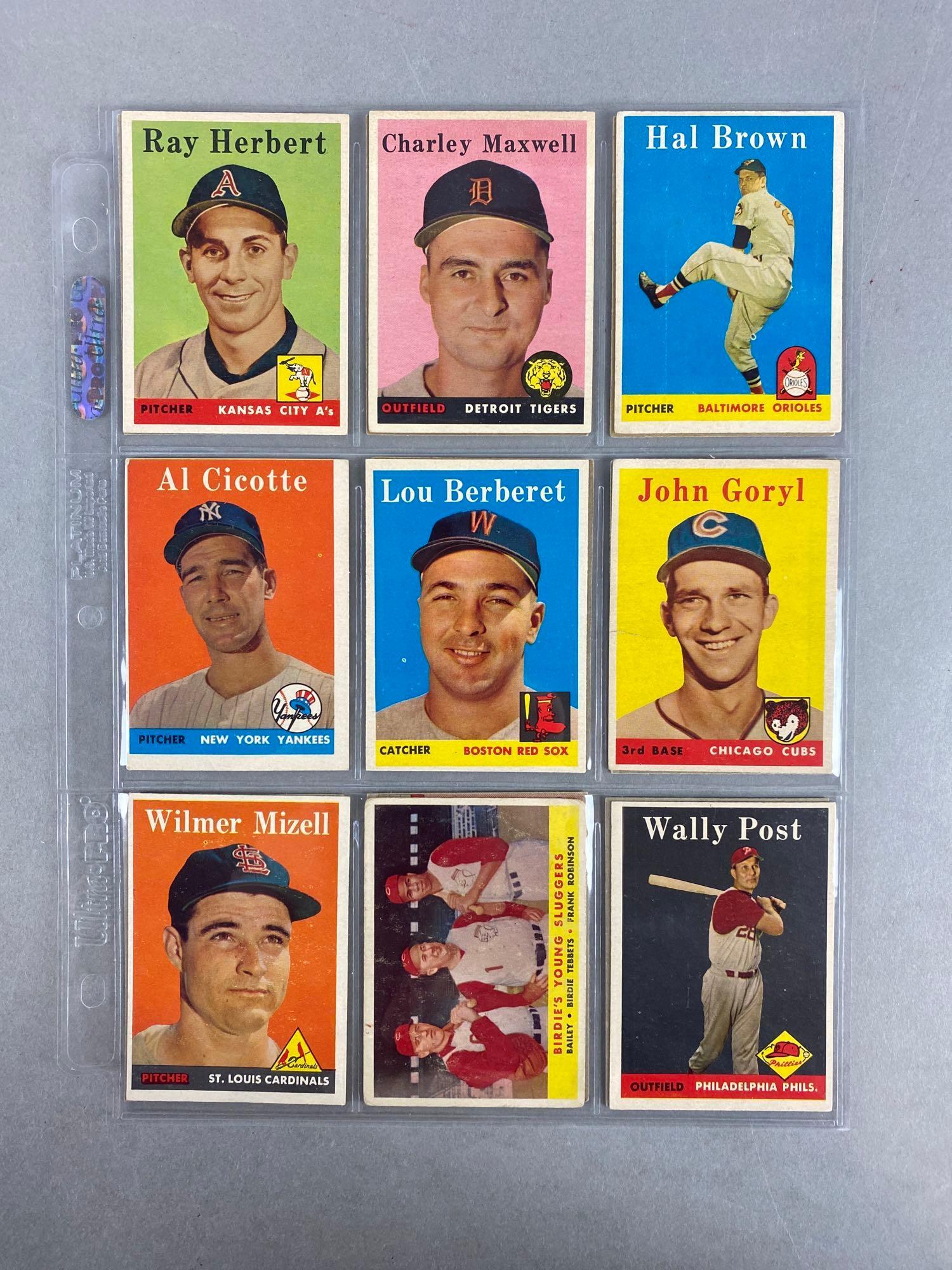 64 - 1958 Topps Baseball Series 5 Set Break (1 of 8)