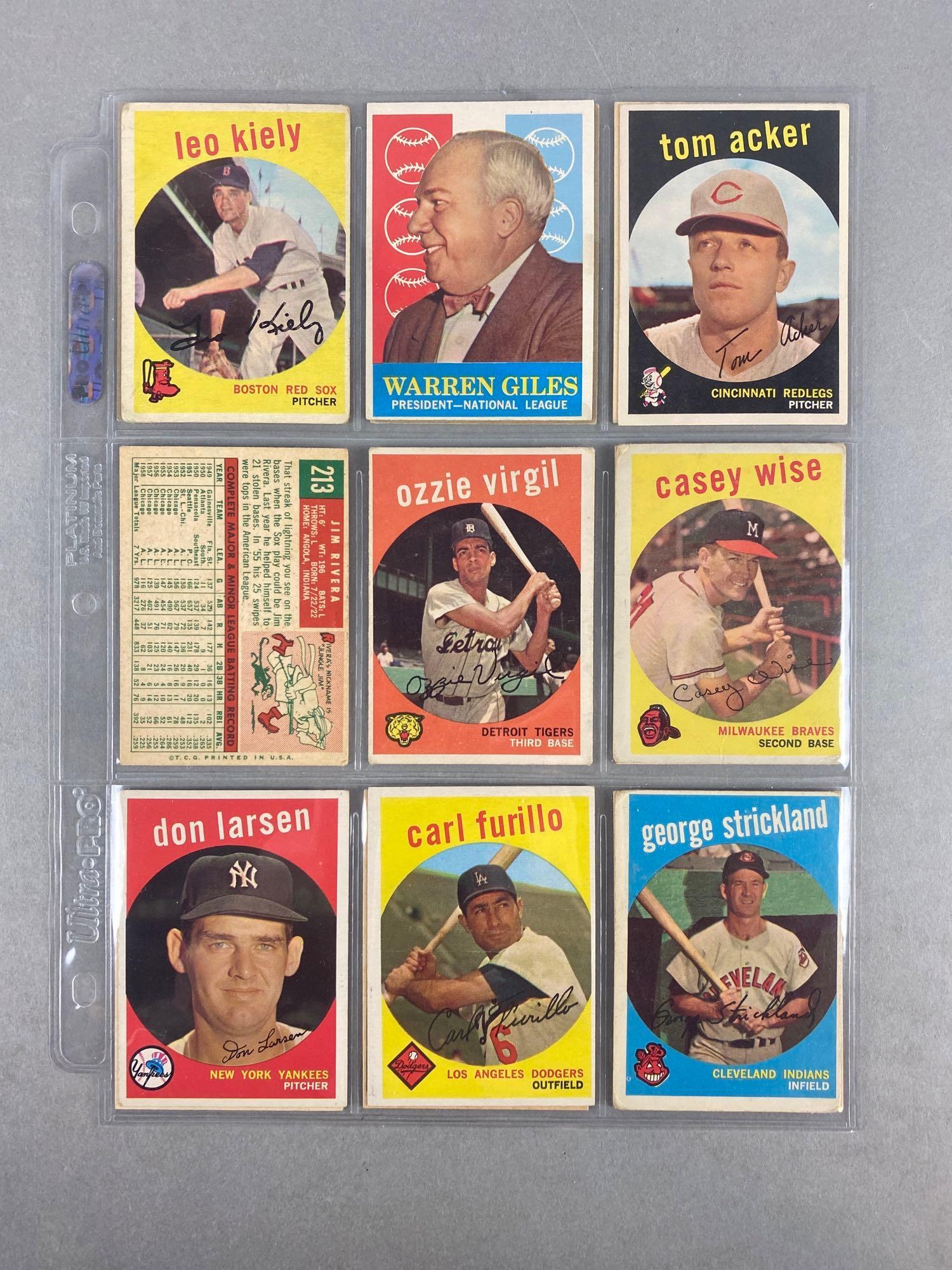 83 - 1959 Topps Baseball Series 3 Set Break (1 of 11)
