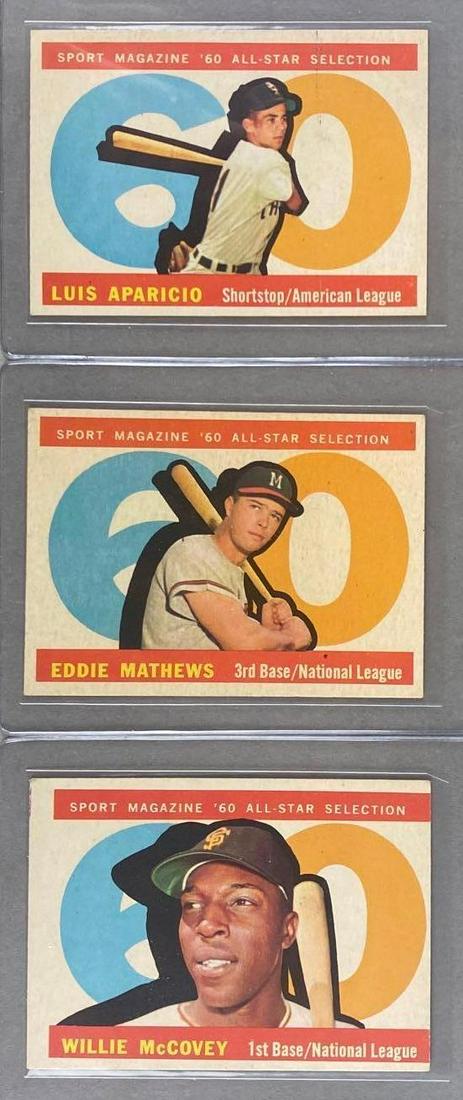 3 - 1960 Topps Topps Baseball All-Star Cards Set Break (1 of 2)
