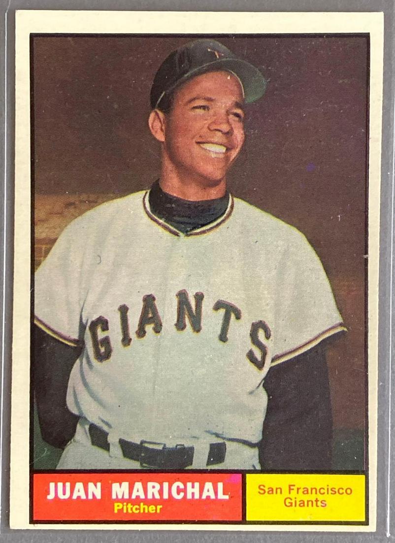 1961 Topps Juan Marichal #417 Rookie Set Break (1 of 2)