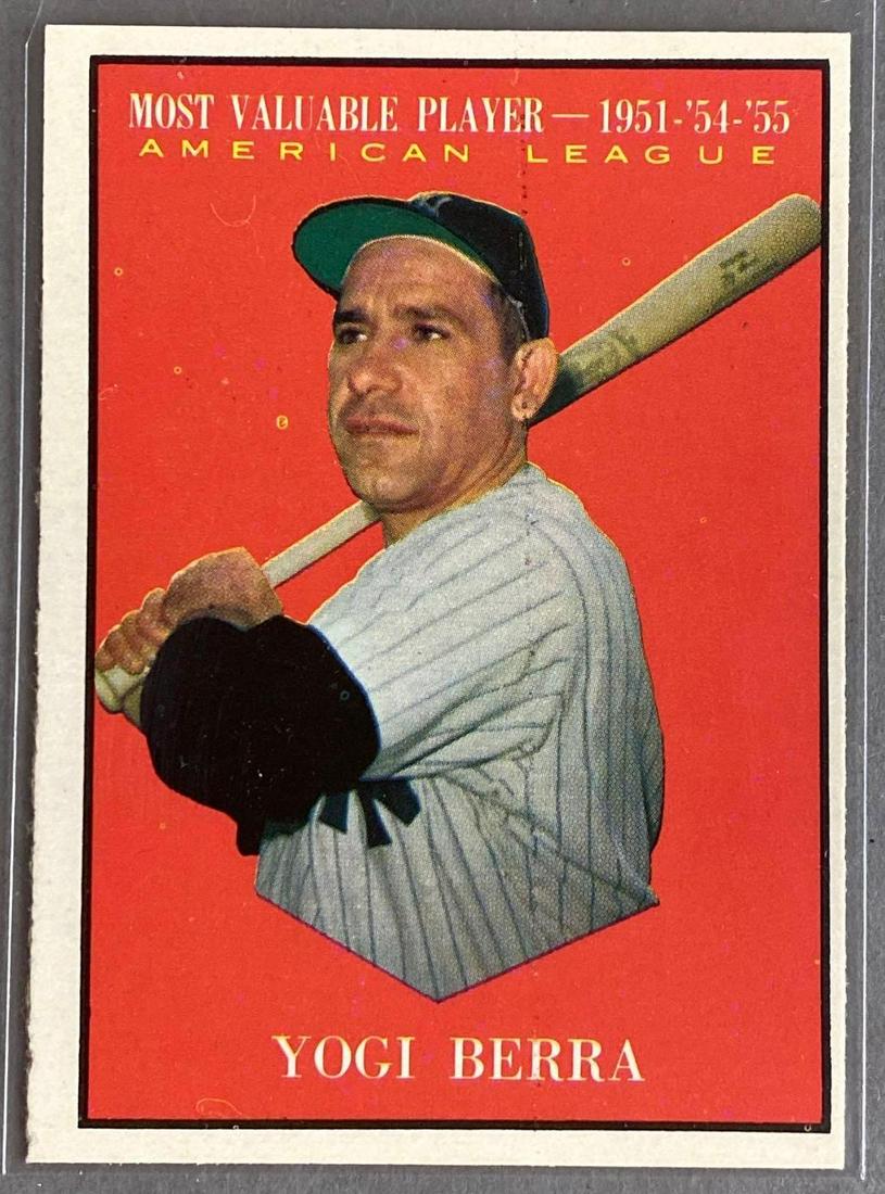 1961 Topps Yogi Berra MVP #472 Set Break (1 of 2)