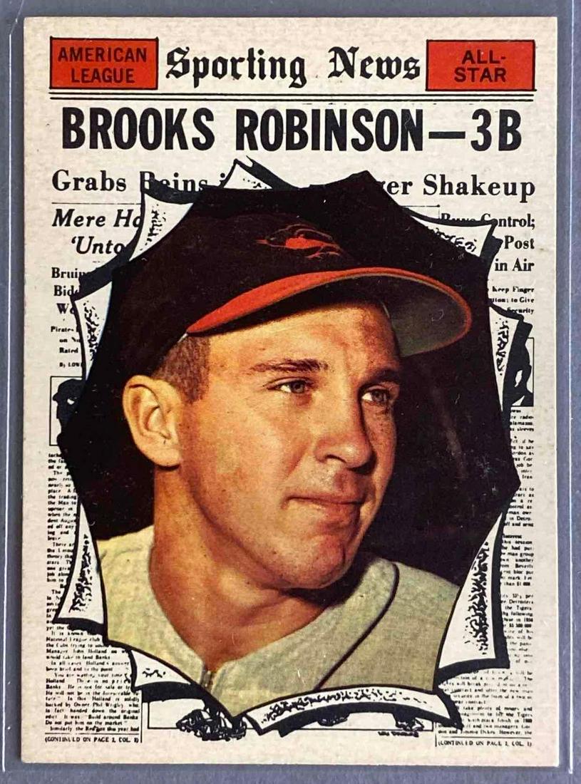 1961 Topps Brooks Robinson All-Star #572 Set Break (1 of 2)