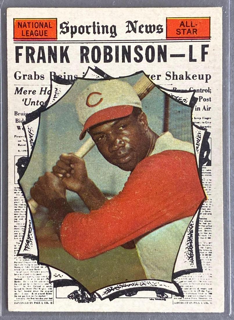 1961 Topps Frank Robinson All-Star #581 Set Break (1 of 2)