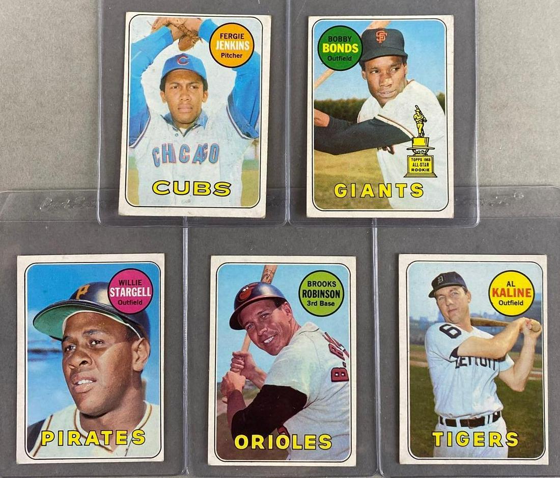 5 - 1969 Topps Baseball HOFs, Stars, and Rookies (1 of 2)