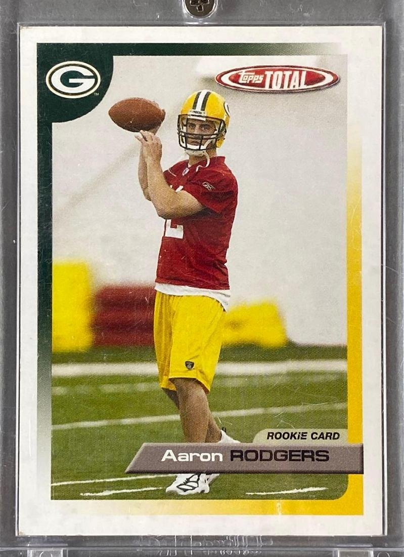 2005 Topps Total Aaron Rodgers Rookie #483 (1 of 2)