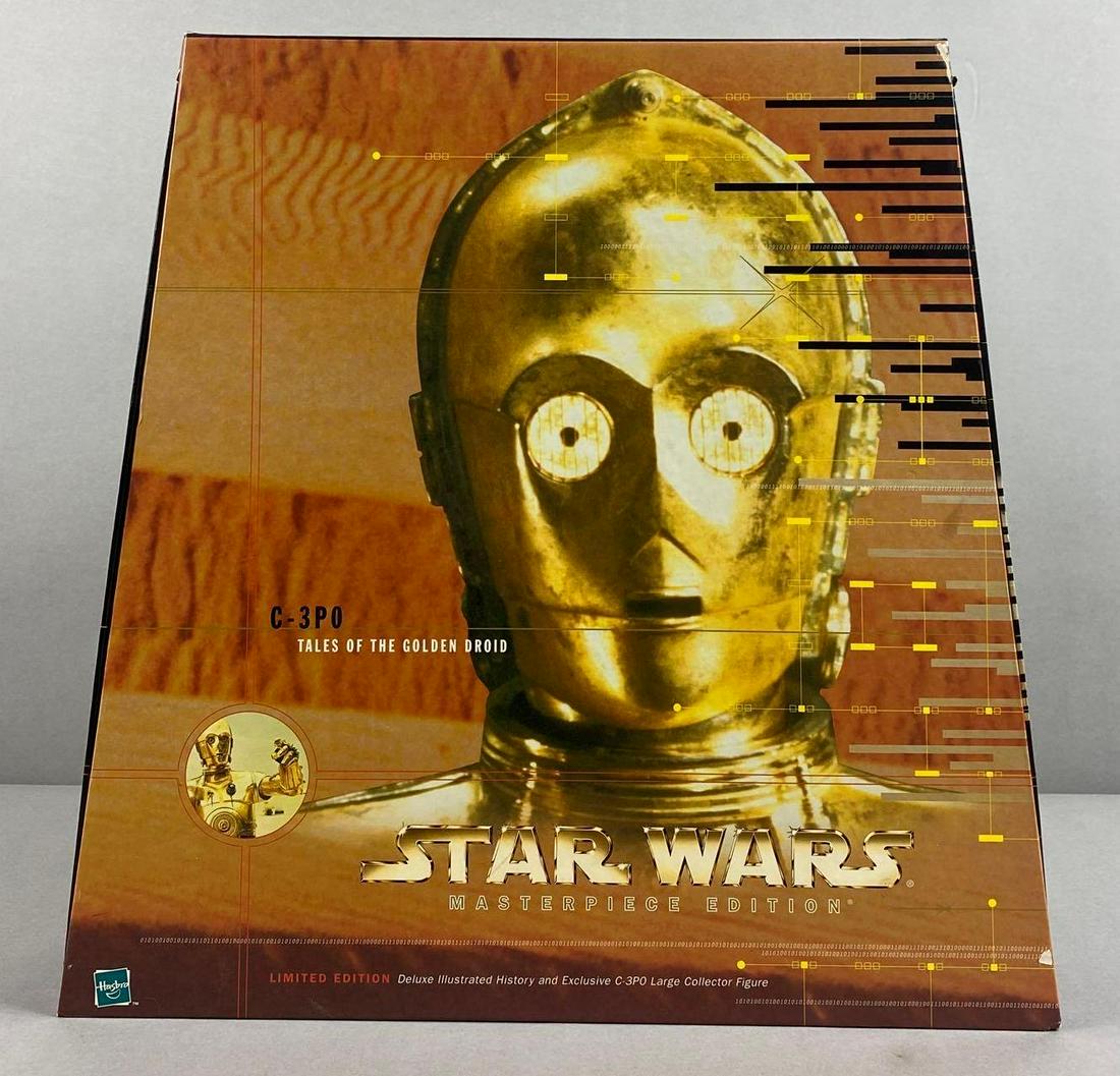Hasbro Star Wars Masterpiece Edition C-3PO Collector Figure: Packaging measures 16 x 17 x 3 inches