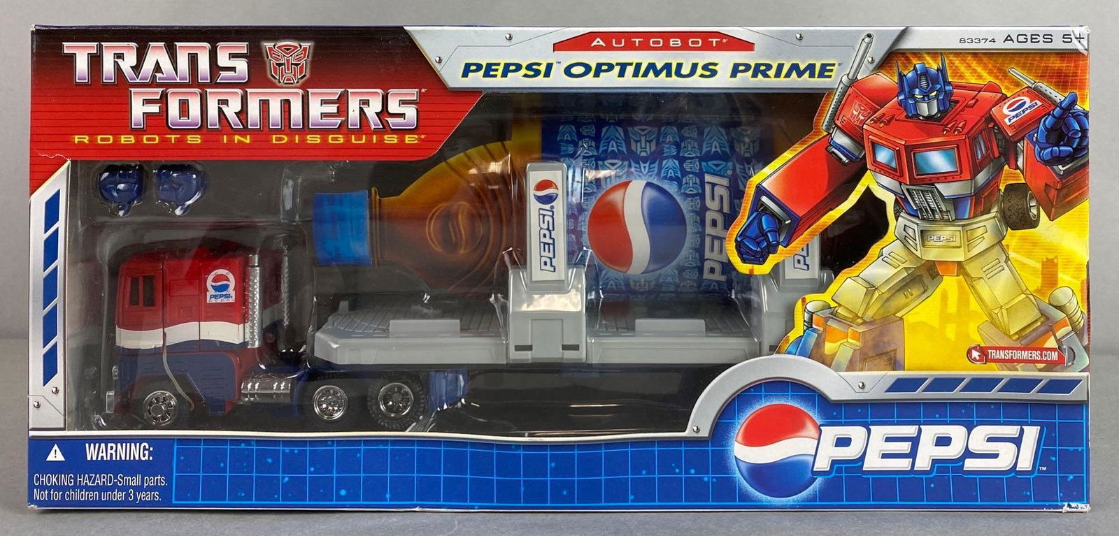 Transformers pepsi optimus prime sale