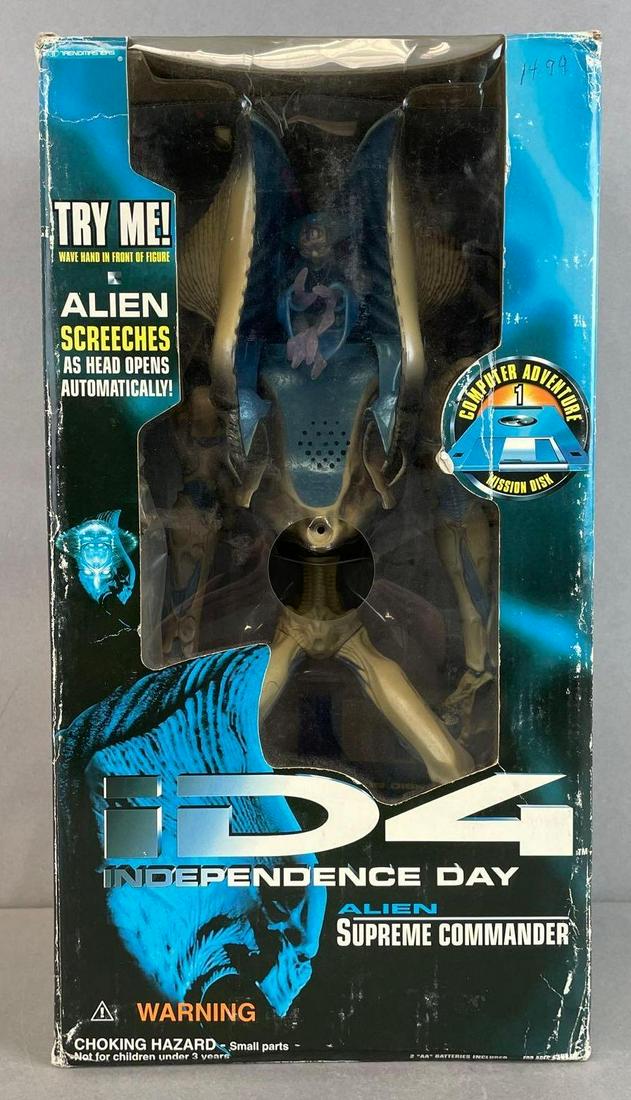 ID4 Independence Day Alien Supreme Commander: Original packaging, box is a little beaten up. Measures 15 x 8 x 6 inches