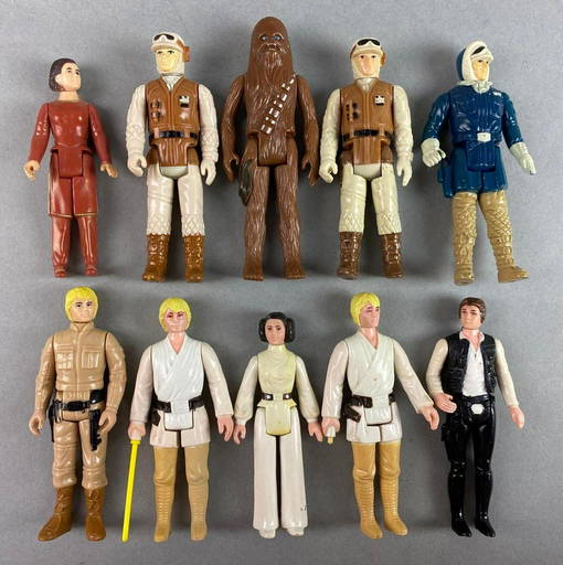 Vintage Star Wars Kenner Original First 12 Figure Lot, 60% OFF