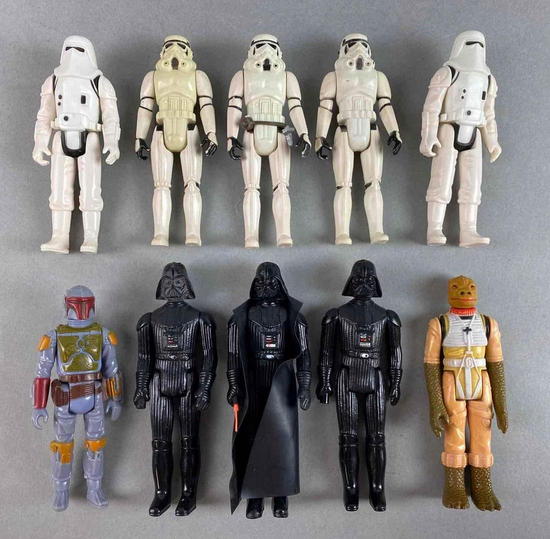 Group of 10 Kenner Star Wars Action Figures (1 of 5)