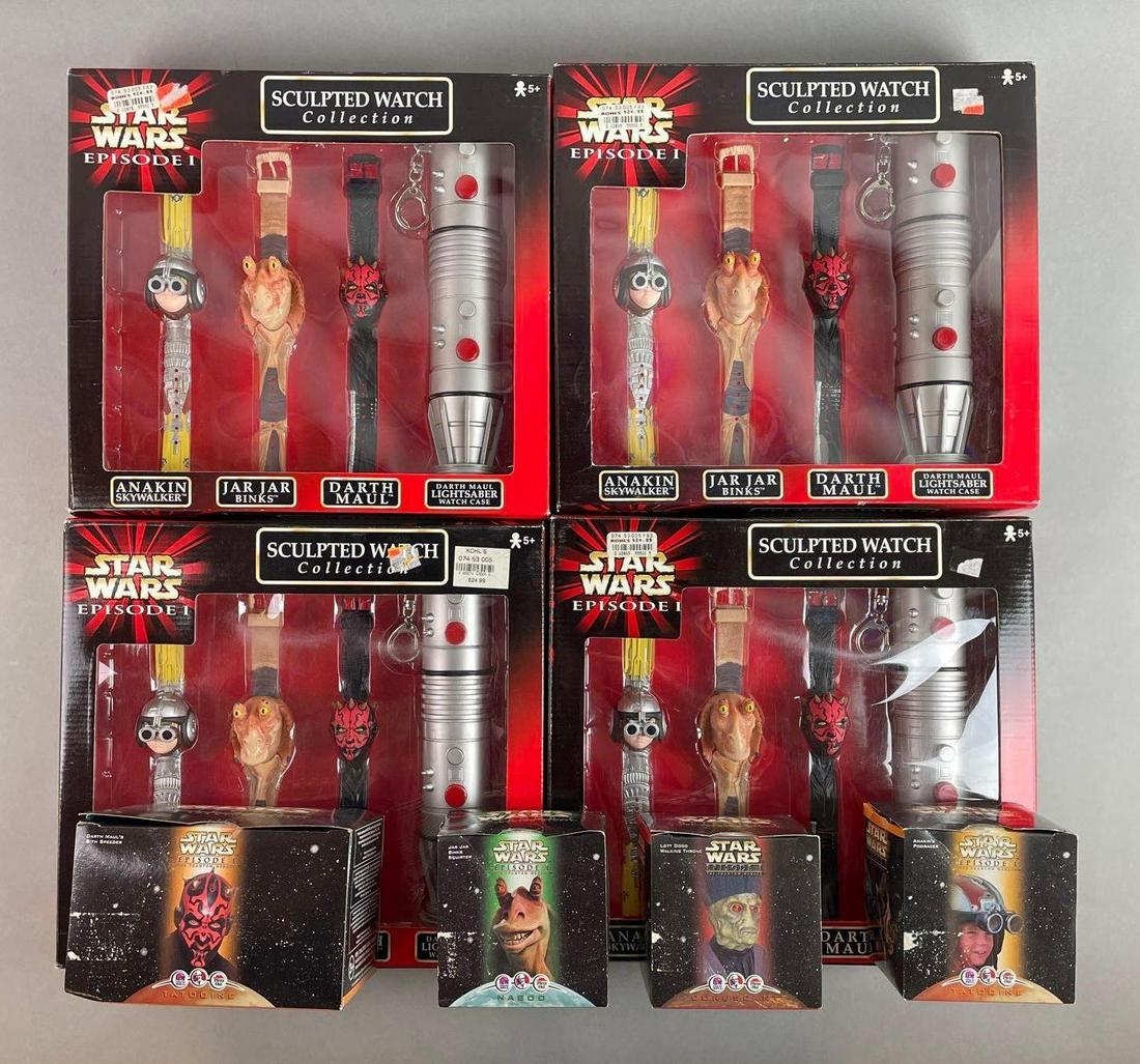 Group of 8 Star Wars Episode I Wristwatches and More (1 of 5)