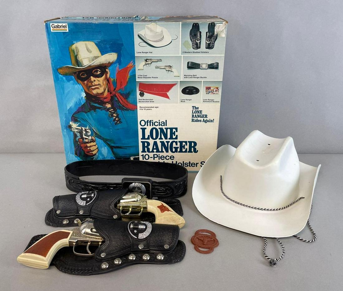 1978 Gabriel Official Lone Ranger Double Holster Set (1 of 5)