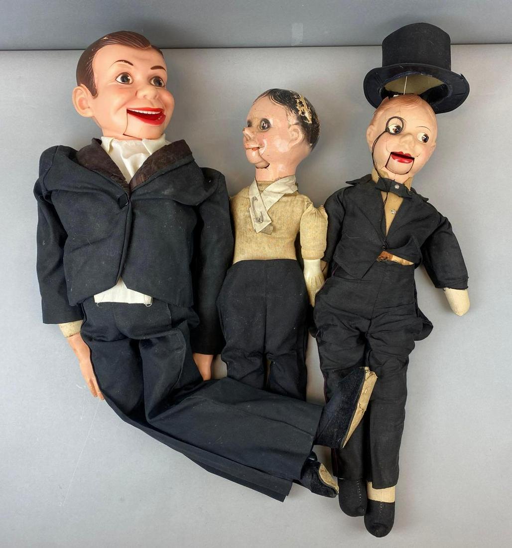Group of 3 Charlie McCarthy Dolls (1 of 5)