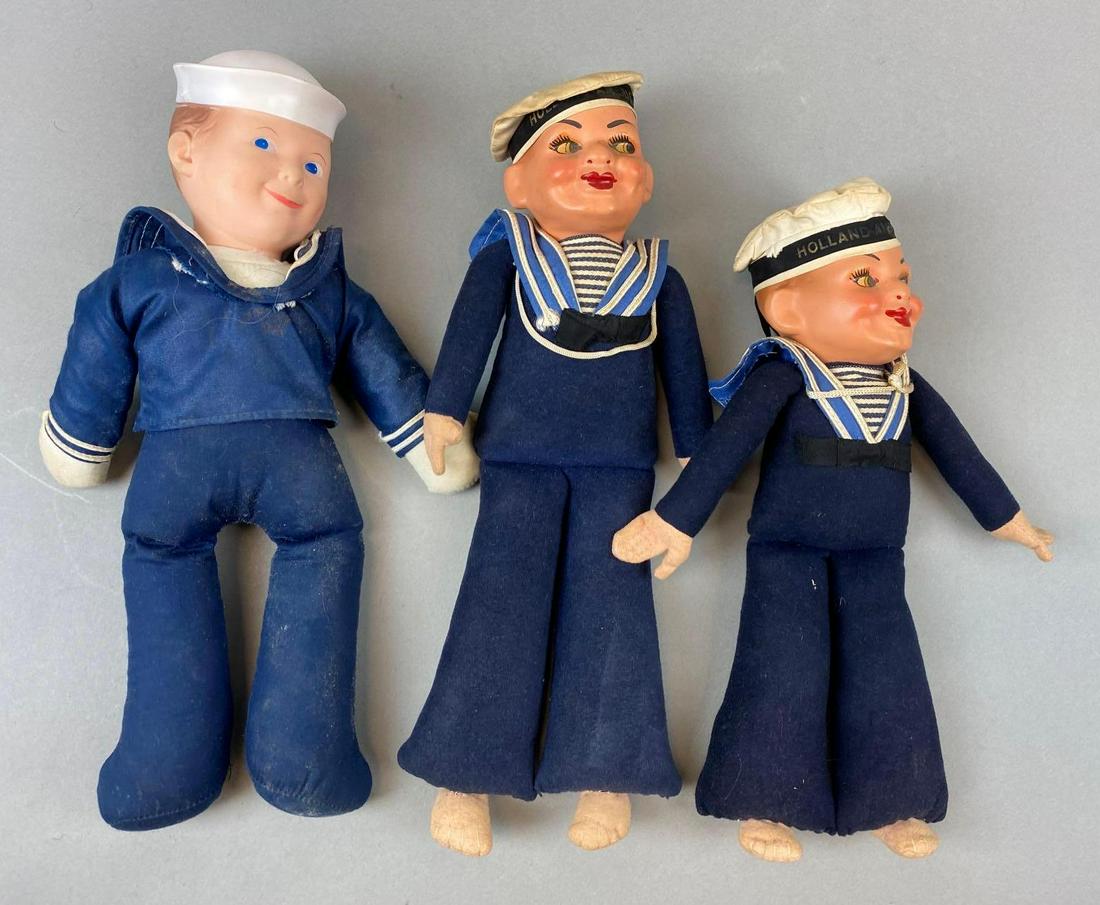 Group of 3 Sailor Dolls (1 of 7)