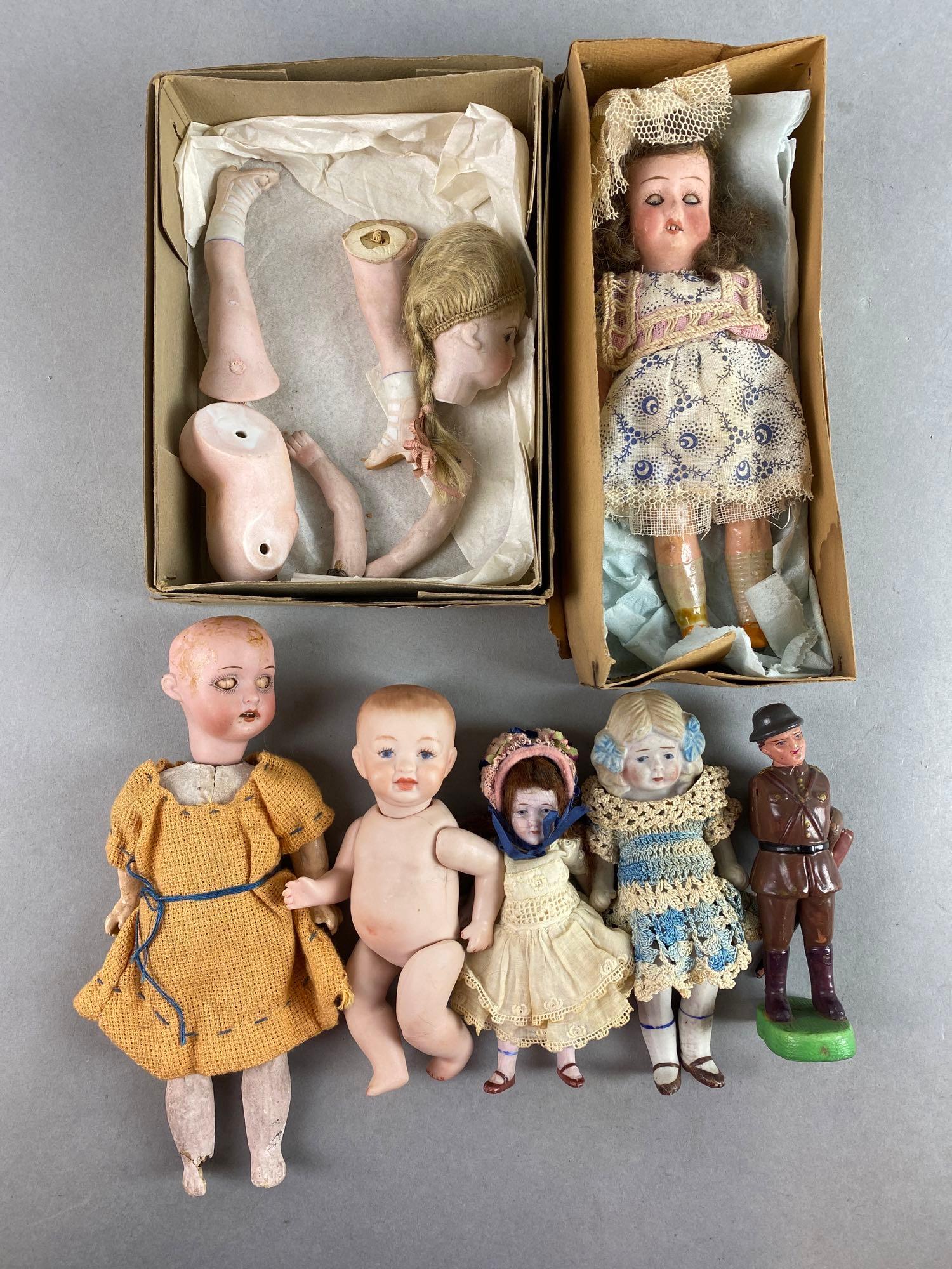 Group of 7 Porcelain Dolls (1 of 4)