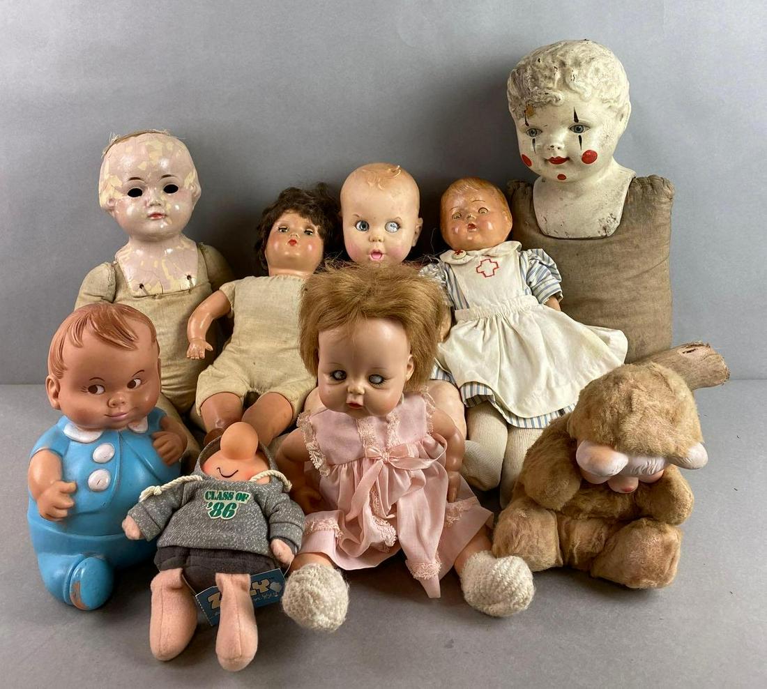 Group of 9 Baby Dolls (1 of 6)