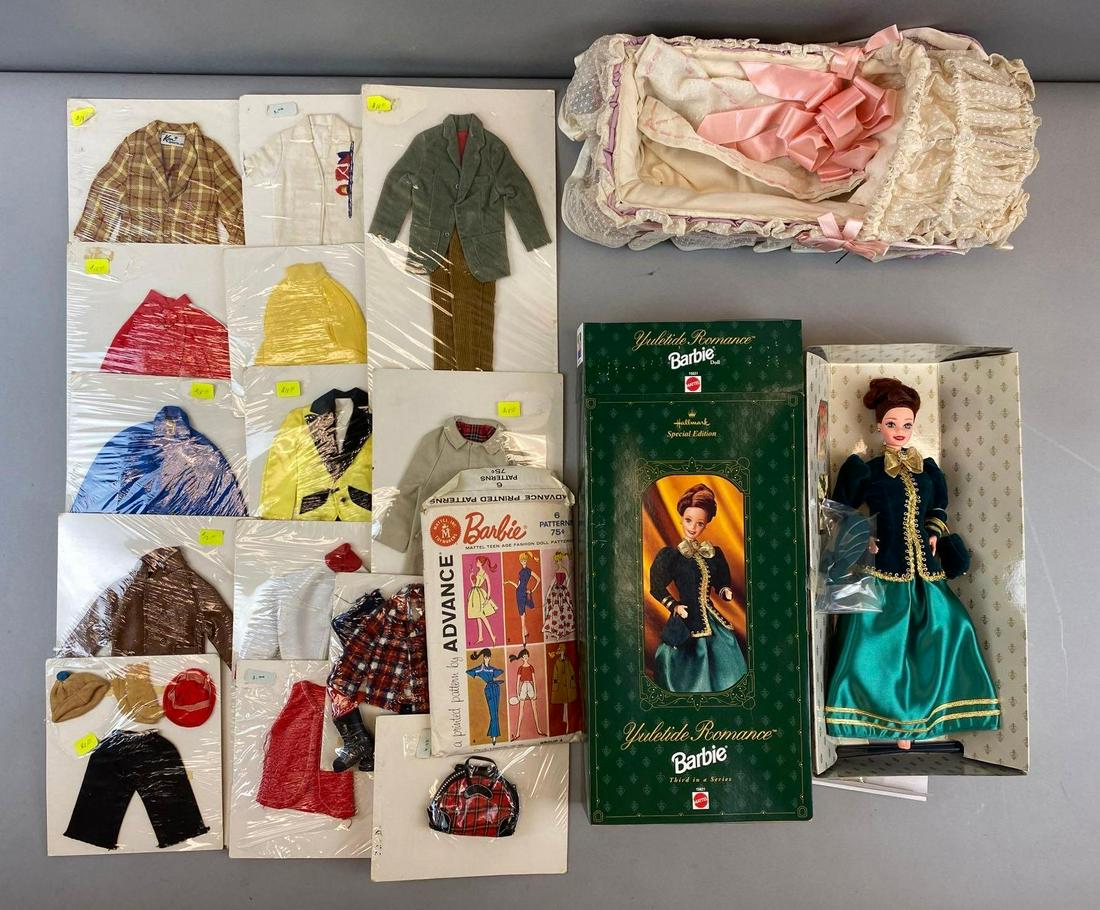 Group of 17 Assorted Barbie Clothes And More (1 of 4)
