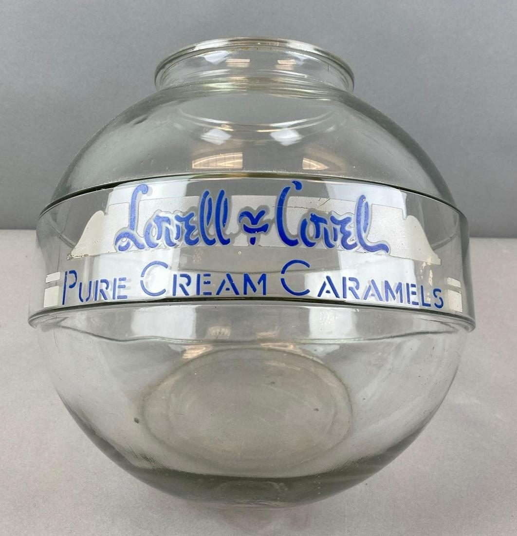 Lovell and Covel Pure Cream Caramels Glass Candy Jar (1 of 5)