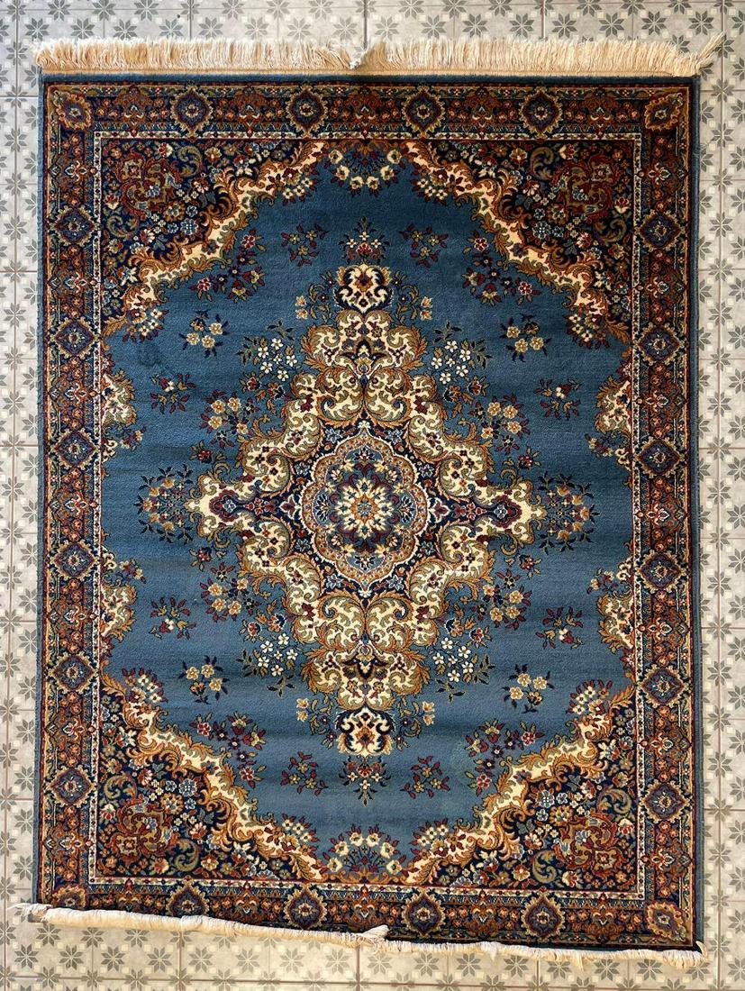Vintage Blue Oriental Rug (1 of 3)