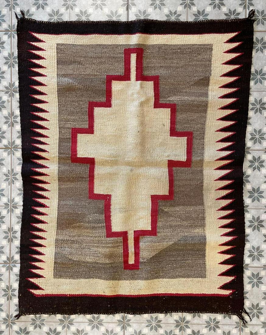 Vintage Hand Woven Native American Rug (1 of 2)