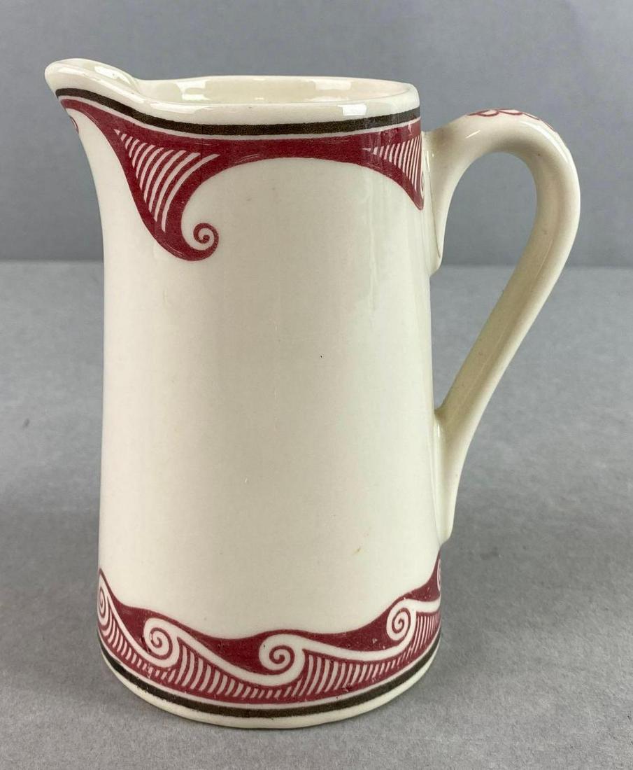 Ancient Mimbreno Indian Designs Santa Fe Dining Car Service Creamer (1 of 6)