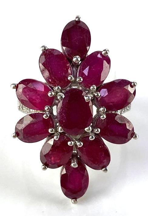 Sterling Silver Ruby Ring (1 of 5)