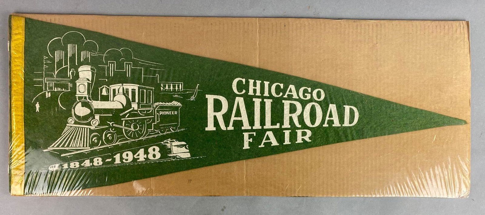 Chicago Railroad Fair Pennant (1 of 4)