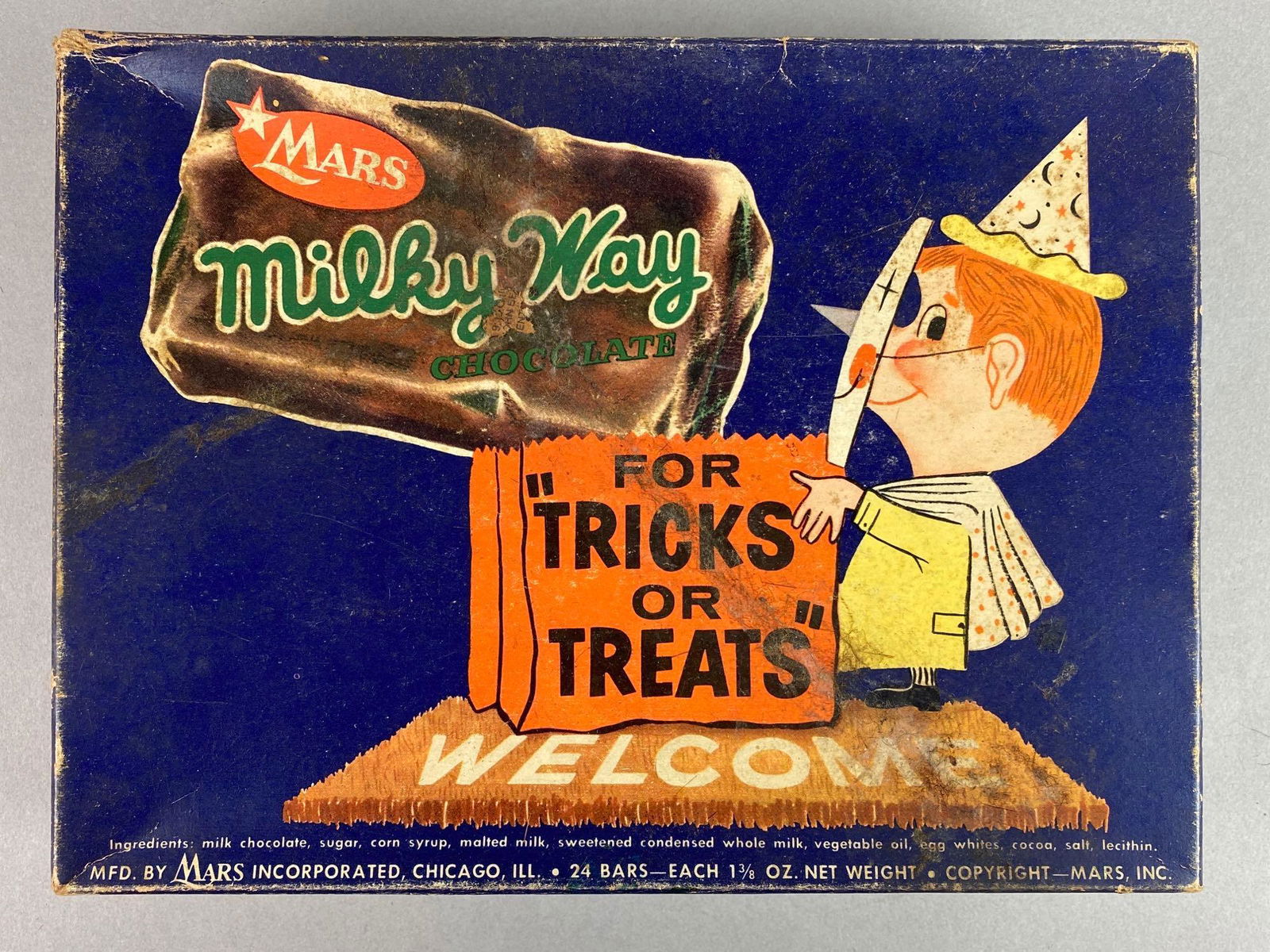 Vintage Mars Milky Way Halloween Candy Box (1 of 3)