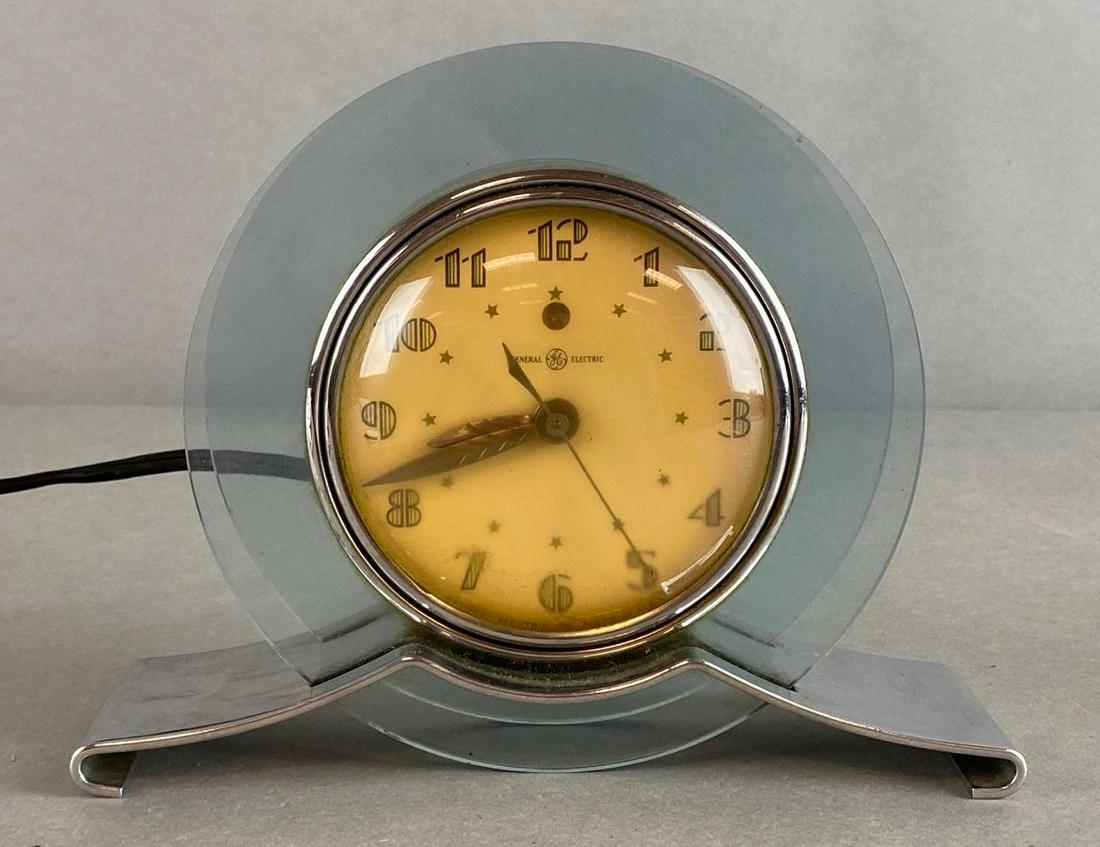 General Electric Art Deco Rapture Electric Clock (1 of 8)