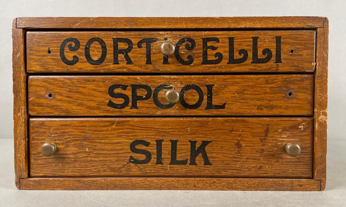 Vintage 3 Drawer Spool Cabinet (1 of 6)