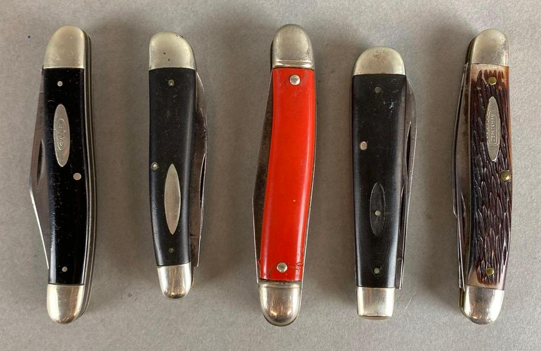 Group of 5 Folding Pocket Knives (1 of 3)