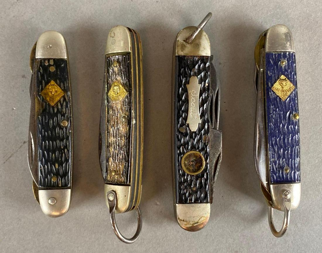 Group of 4 Boy Scout and Cub Scout Folding Pocket Knives (1 of 4)