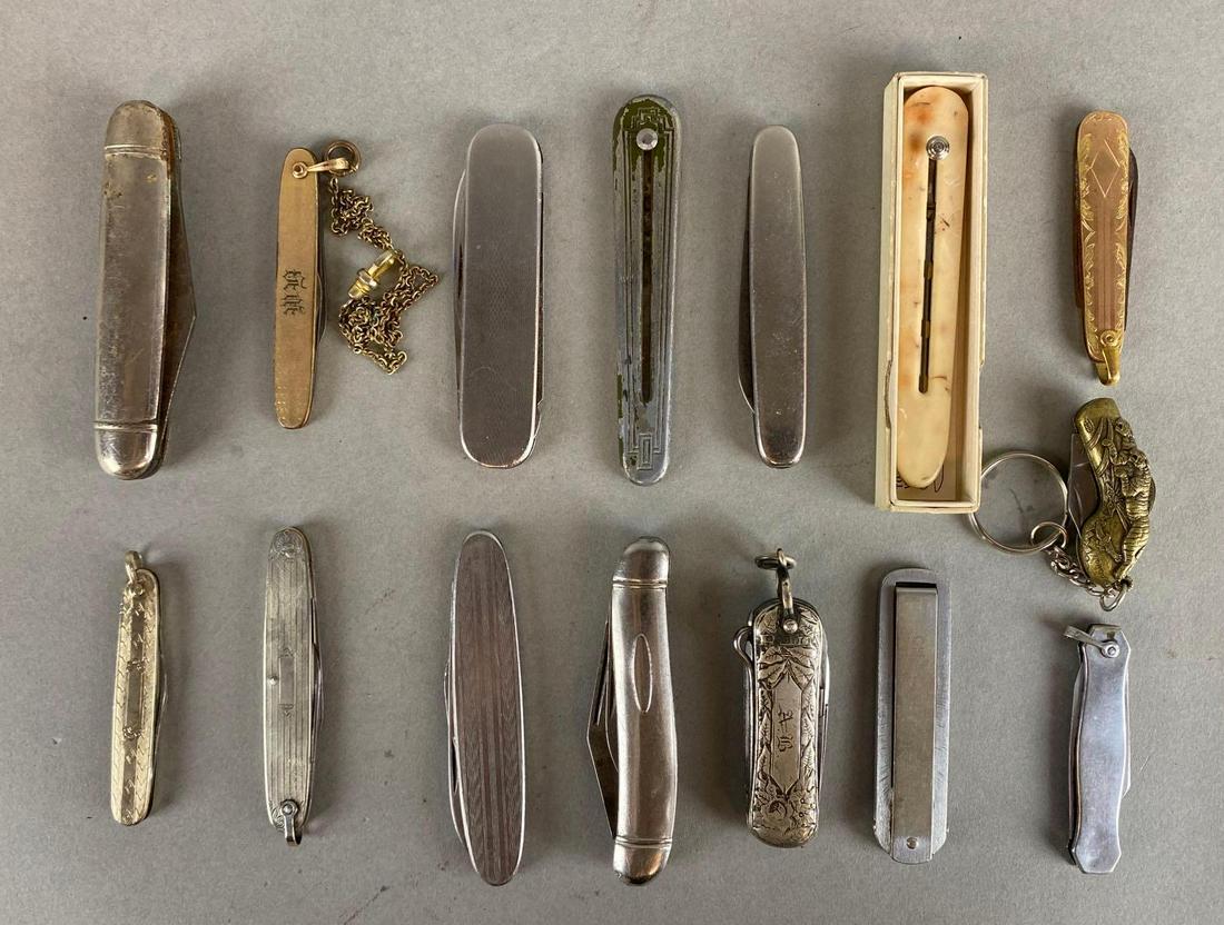 Group of 15 Assorted Pocket Knives (1 of 3)